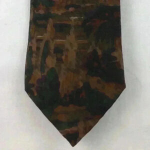 Ermenegildo Zegna Brown Multi-Color 58" x 3.50